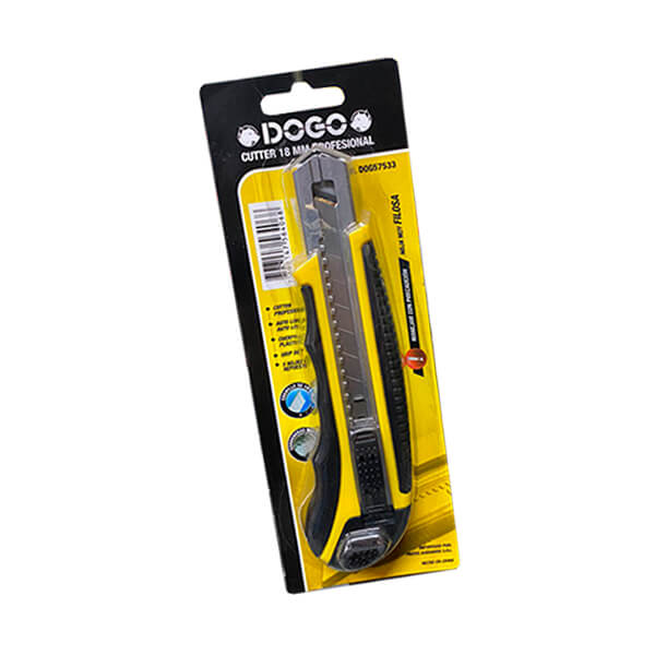 Cutter Profesional 9mm Dogo Dog57532 5 Hojas Repuesto