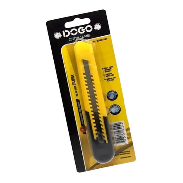 Cutter/Cuchilla Hoja Partida 18mm DOGO DOG57531