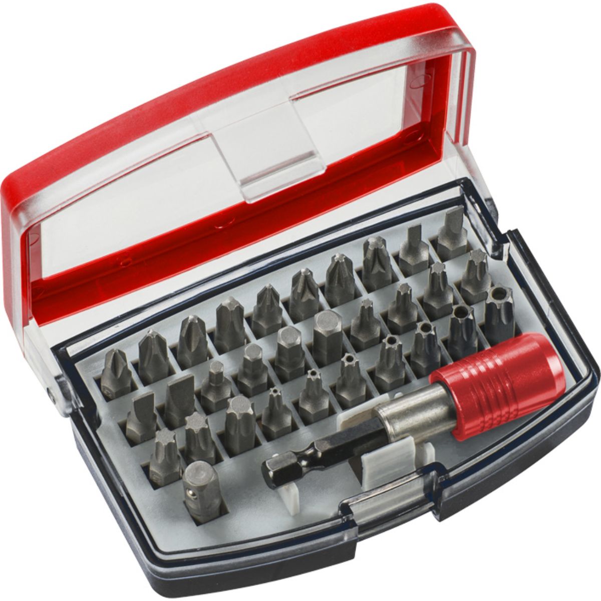 Juego De Puntas De 32 Piezas-adaptador Kwb Con Estuche