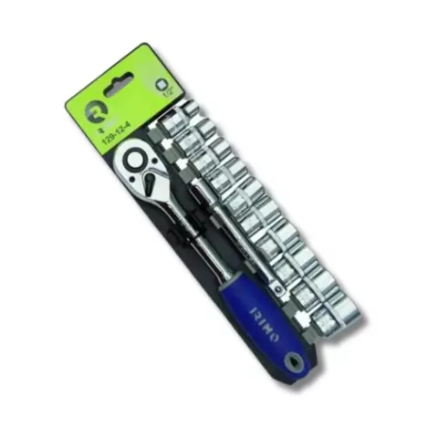 Juego Set De Tubos Bocallaves Irimo 12 Piezas Y Llave Crique
