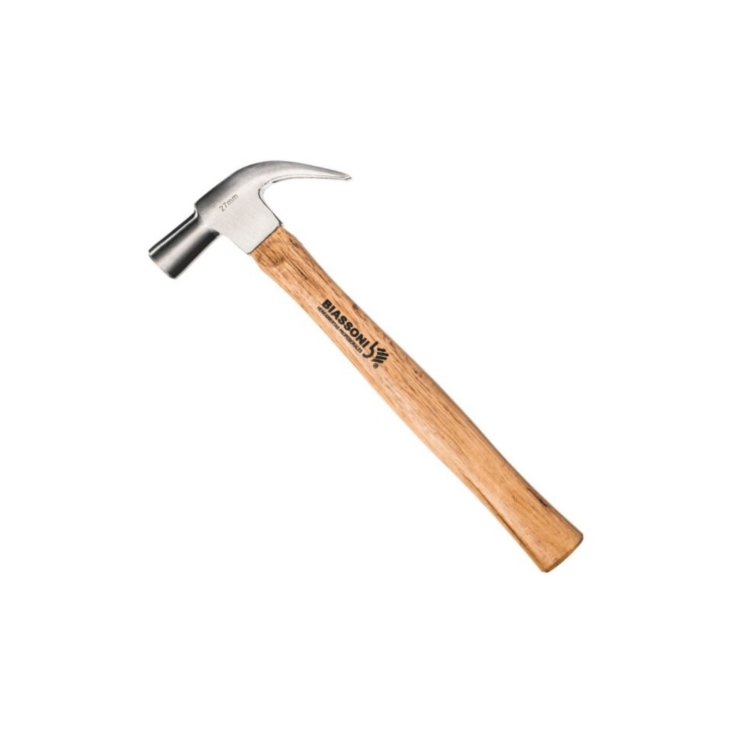 Martillo Galponero -27mm- Mango De Madera - Biassoni