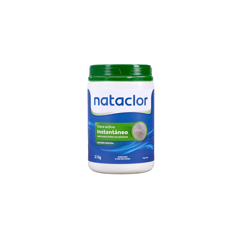 Cloro Instantáneo Clarificador Dicloro 1kg Nataclor