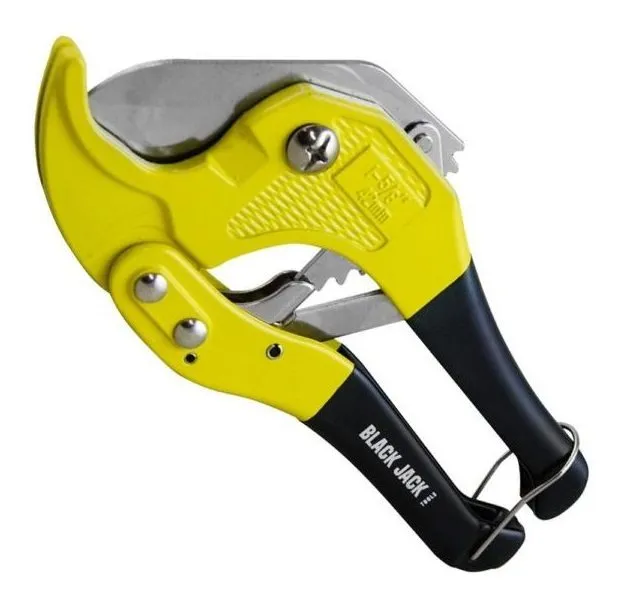 Tijera Corta Caños Pvc 42mm Black Jack Aluminio