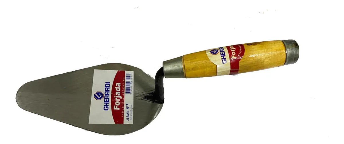 Cuchara Albañil Forjada Gherardi N° 7r Cemento