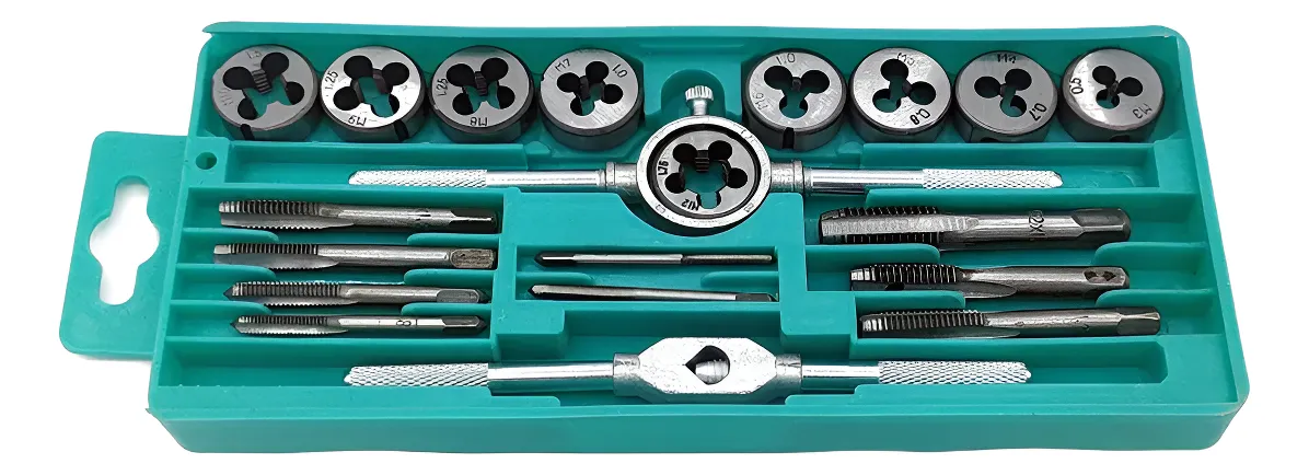 Terrajas Y Machos Manuales Set 20 Piezas