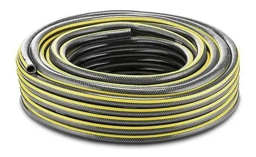 Manguera Riego Reforzada Performance Plus 1/2 20 Mts Karcher Color Amarillo/negro