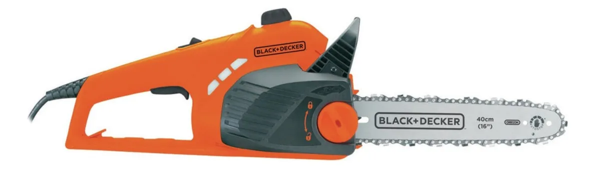 Motosierra Eléctrica Black+decker Gk1740 De 1.85kw 50hz Color Naranja