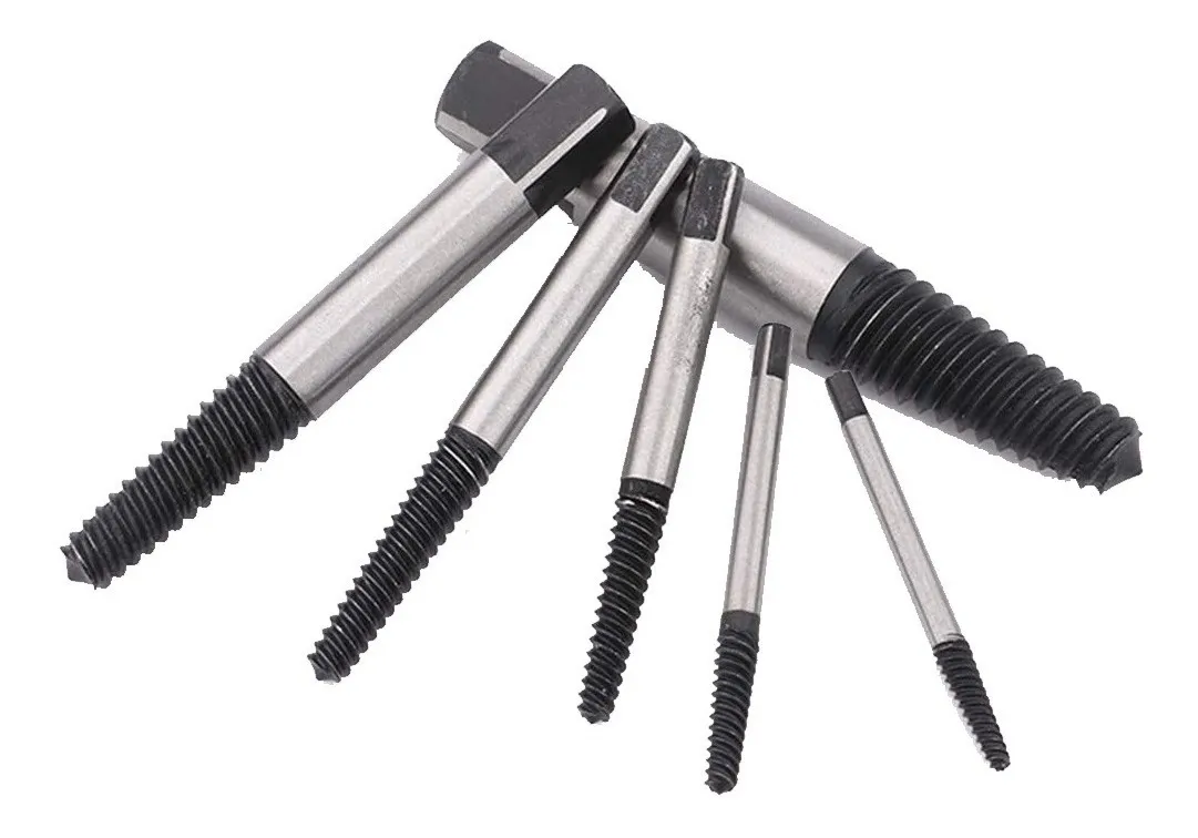 Juego De Extractor De Tornillos Industrial Cr-v 5pcs Emtop