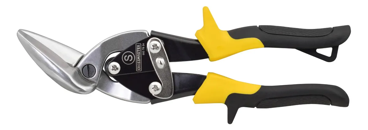 Tijera De Aviación Corta Chapa Recta 254 Mm Crossmaster