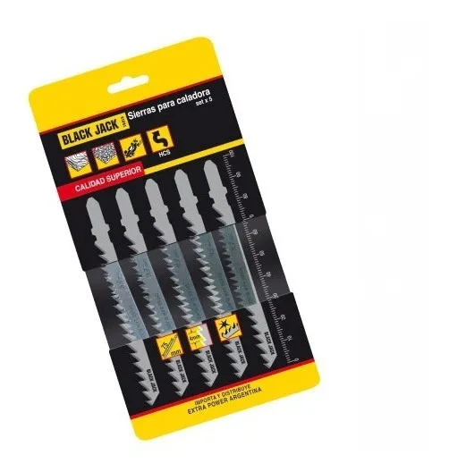 Kit De Sierras Para Caladora Black Jack (j285)