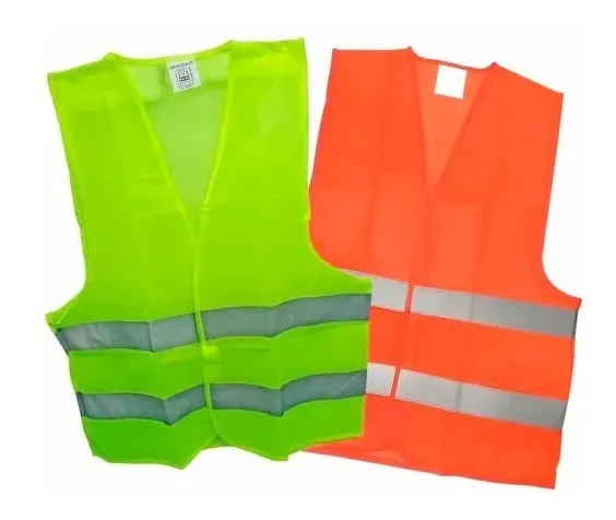 Chalecos Reflect X2 Fluo Reglamentario Naranja Y Amarillo