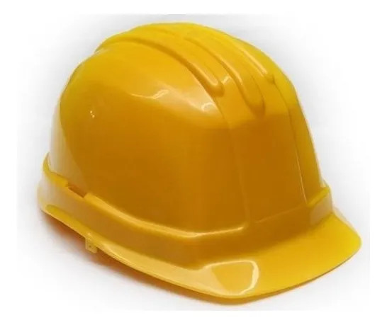 Casco Obra-seguridad Amarillo.