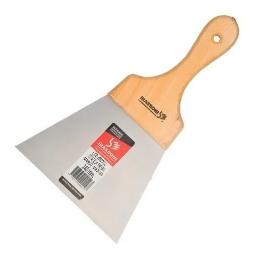 Espatula Enduir Laminada Cabo Largo Biassoni 992735 200 Mm