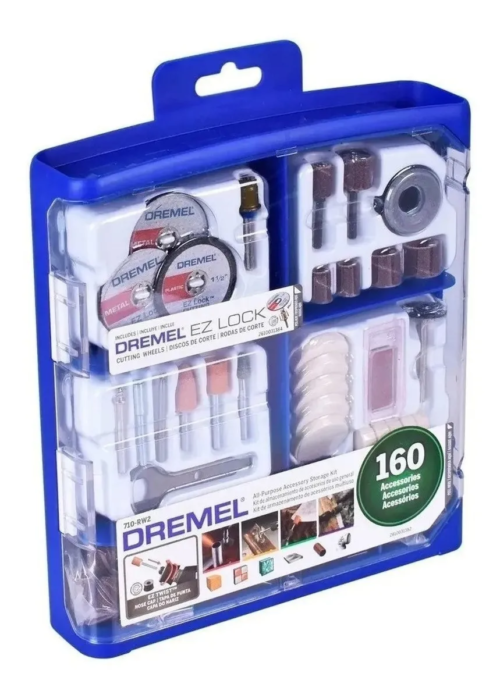 it Para Minitorno 160 Piezas Dremel 710-rw2 Ez Lock it Para Minitorno 160 Piezas Dremel 710-rw2 Ez Lock