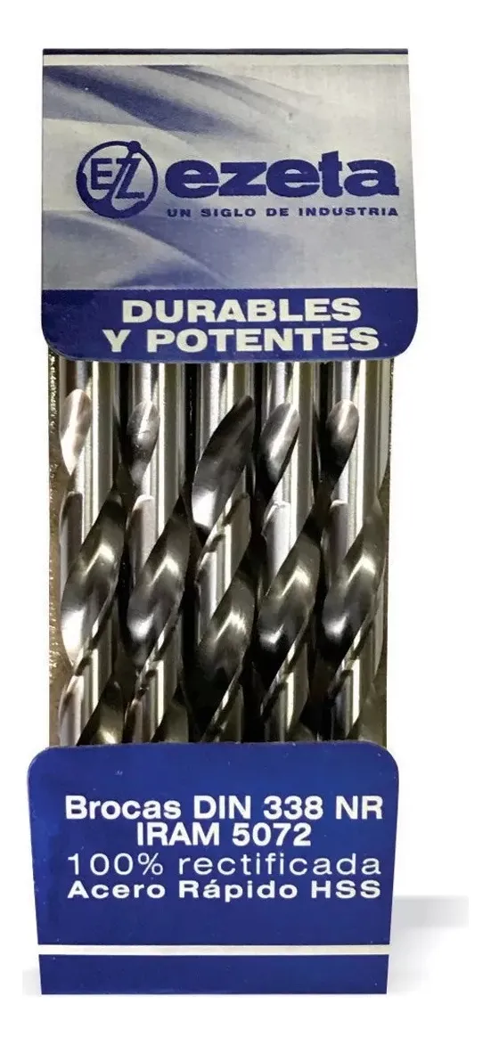 Mechas Ezeta Acero Rapido Pack X 5 Uni Ø12,50 Mm