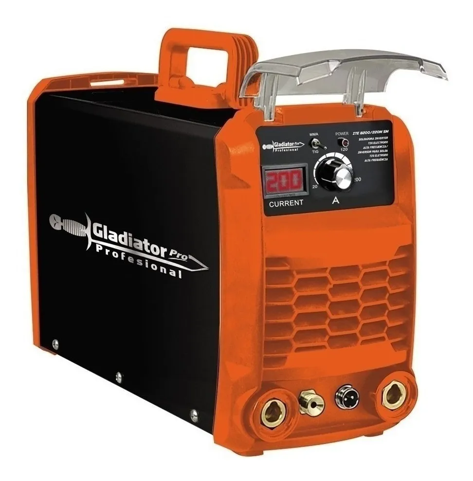 Soldadora Inverter Gladiator Pro Ite 8200/1/220 Color Negro/gris