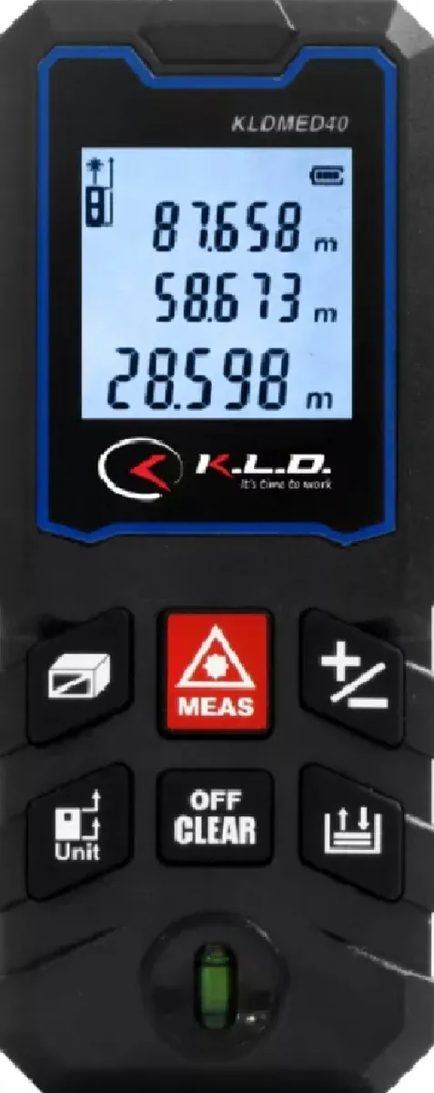 Medidor De Distancia Laser 40 Metros Kld Luz Roja