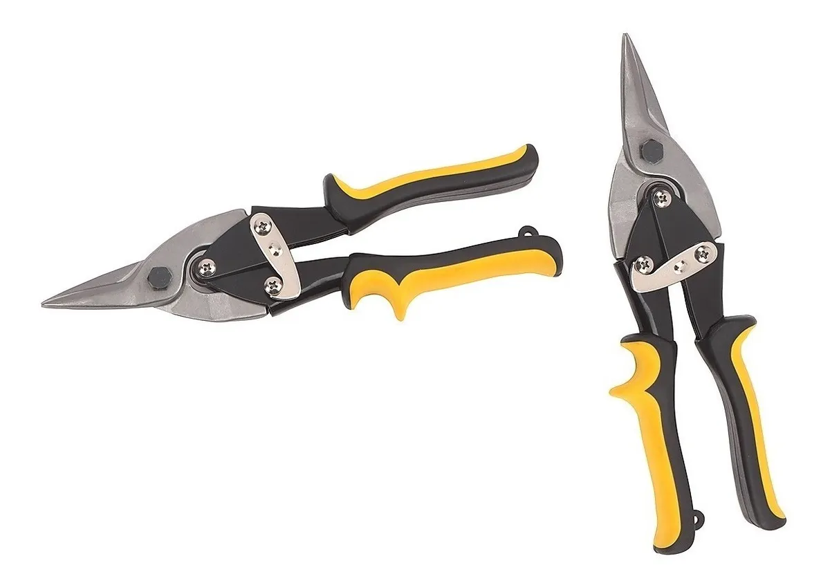 Tijera De Aviación Cr-v Corte Recto 10 Pul Workpro W015008