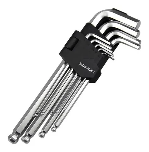 Llaves Allen Hexagonal X9 220mm B457 Black Jack