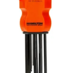 Set Juego 9 Pz Hexagonales PuLG Extra Largas Hamilton Lh40