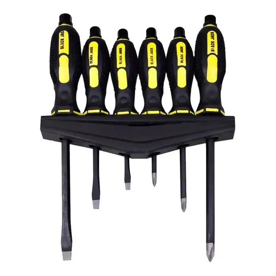 Juego De Destornilladores Black Jack X 6 Unidades Cr-v B313