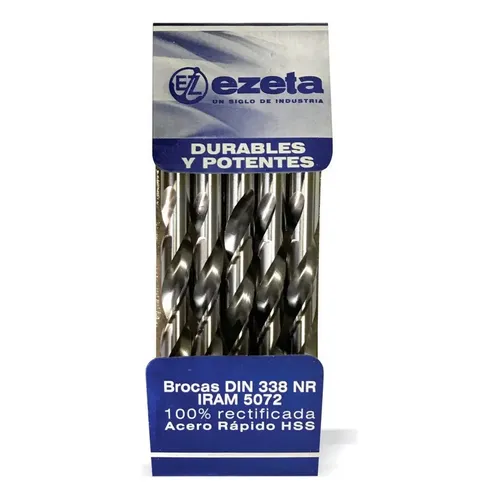 Mechas Ezeta Acero Rapido Pack X 5 Uni Ø12,50 Mm