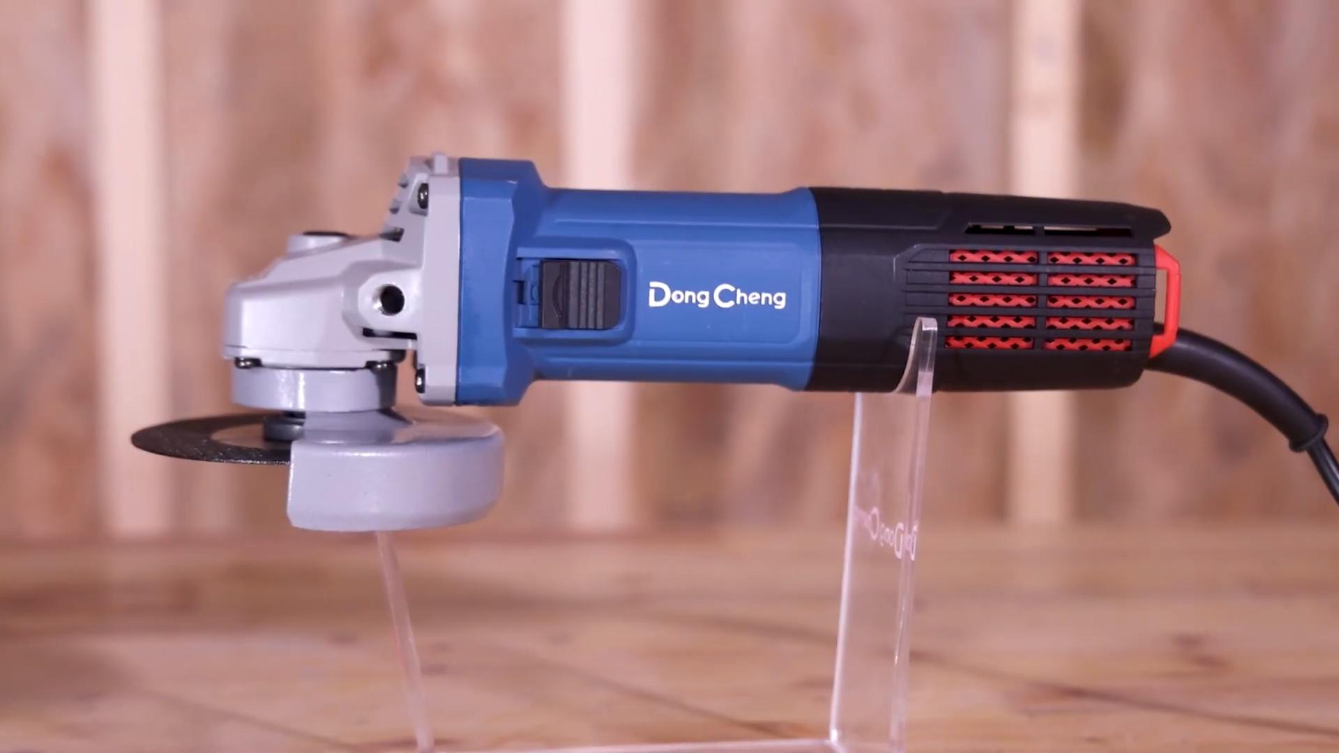 Amoladora Angular Dong Cheng 900w 115mm 11800rpm Taller Hogar Azul 50hz