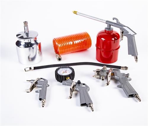 Kit 5 piezas para compresor profesional Dogo