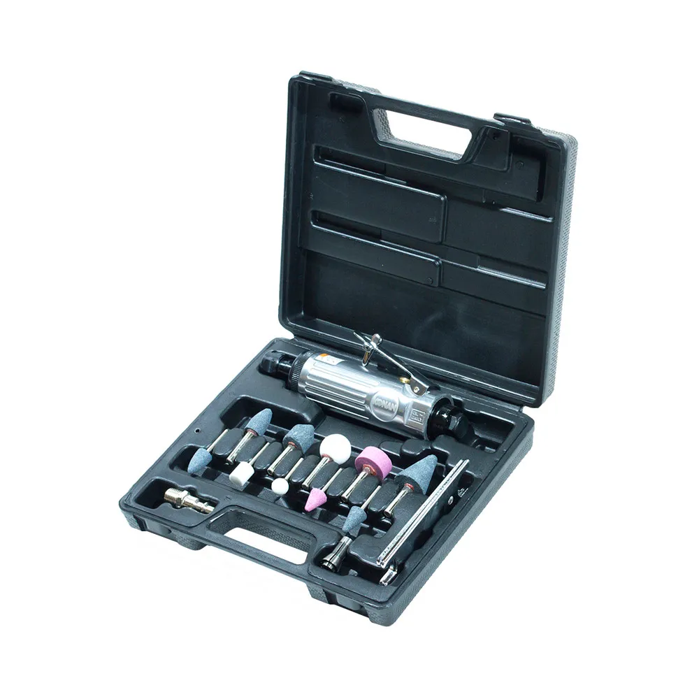 Kit Pulidora Neumática con Accesorios Konan