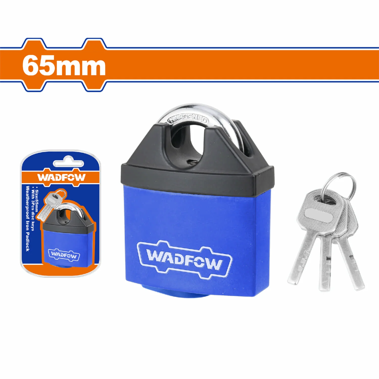 Wadfow Candado Hierro 65mm WPDW465
