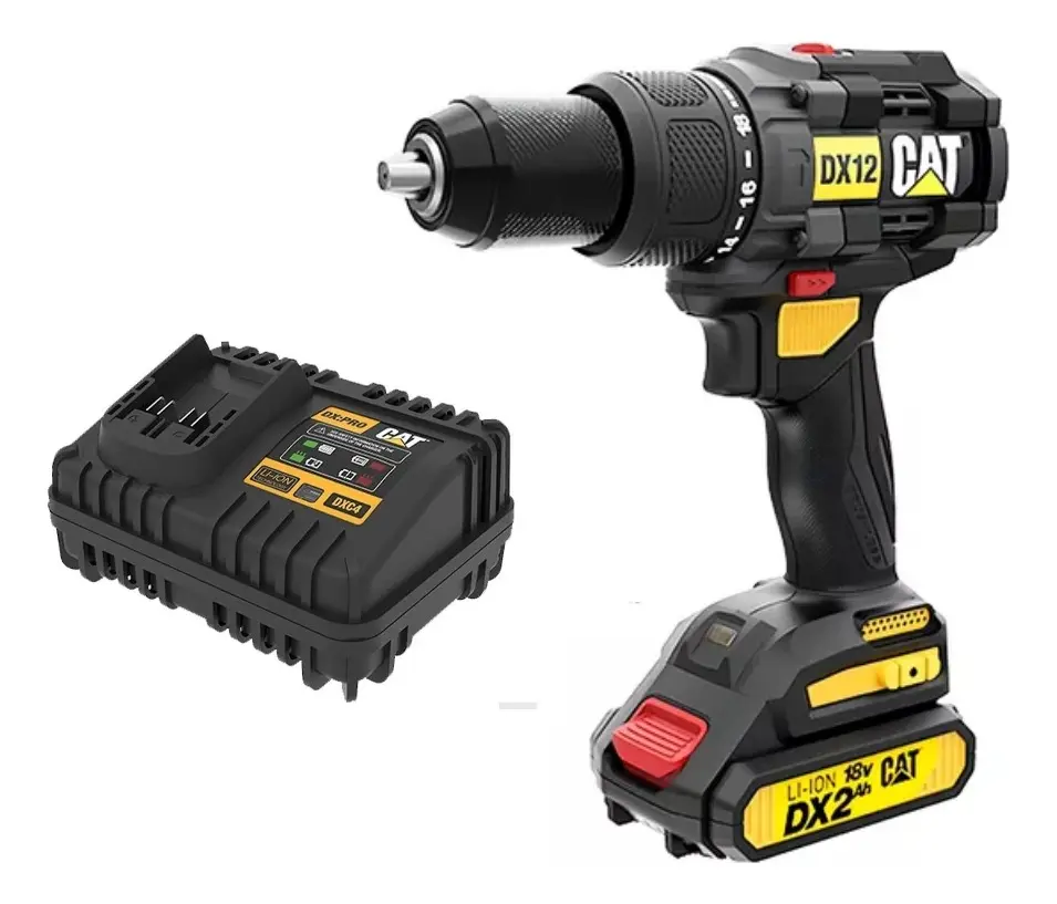 Cat Taladro Inalámbrico DX12B + Kit