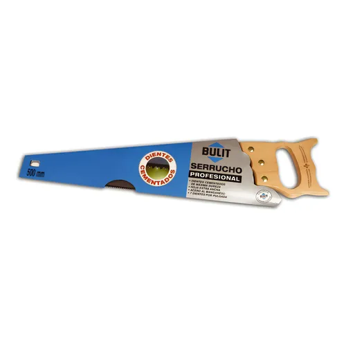 Serrucho profesional mango madera 550mm Bulit