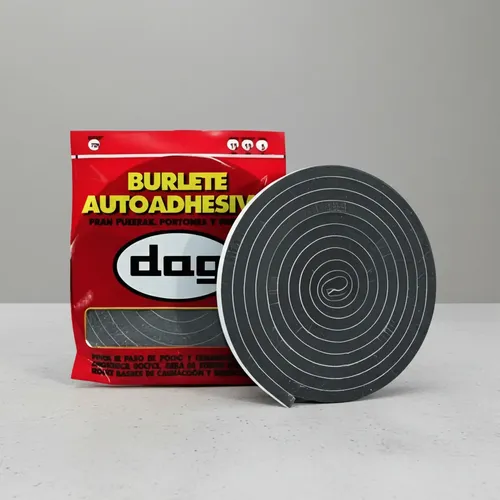 Burlete Autoadhesivo 20x10xmm 5metros Dag 707
