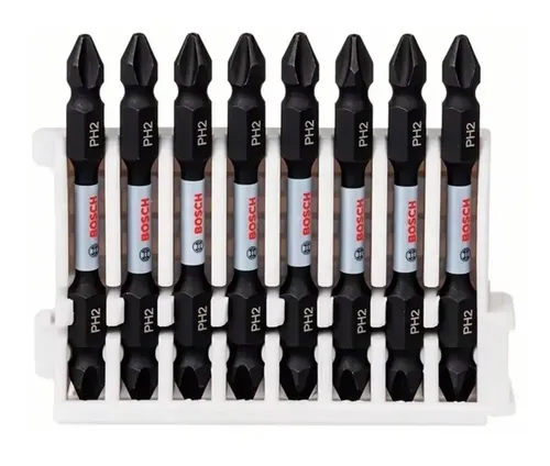 Puntas Doble Ph2 Bosch Impact Control 8u X65mm 2608522337