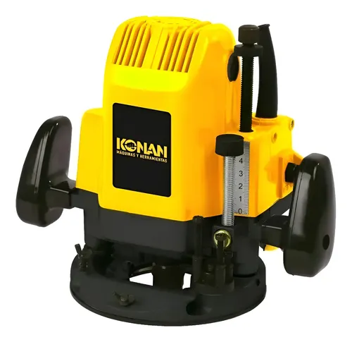 Fresadora Router Rebajadora Superficie 1650w Konan