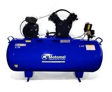Compresor De 200l Monofasico Motomel Mca200