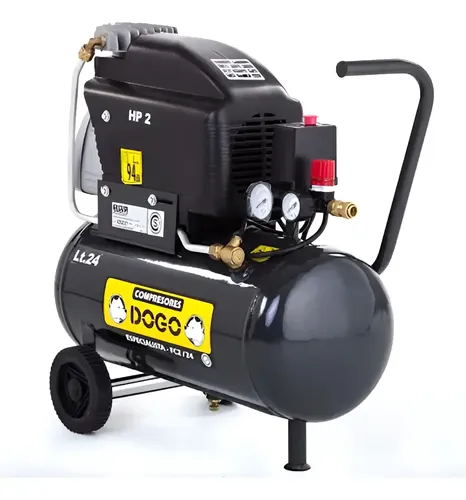 Compresor Dogo Dogob2800 24l 2hp - Profesional Monofásico