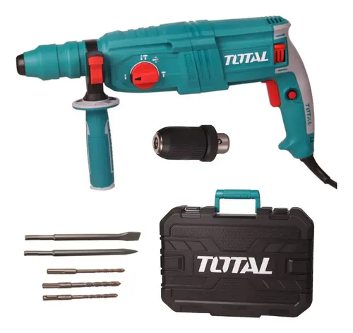 Rotomartillo Taladro Sds Plus 800w Total Impacto De 2.5j