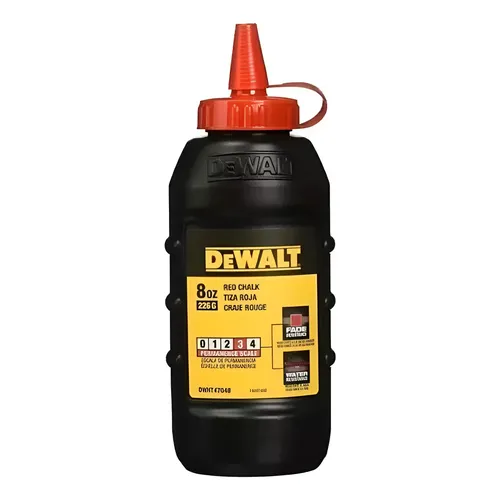 Repuesto Tiza Para Marcar Roja Chocla Tira Lineas Dewalt