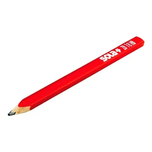 Lápiz Carpintero Obra Sola 18 Cm Profesional