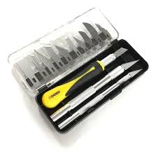 Set Cuchillas De Precision Bisturi Dogo16 Piezas Dog57580