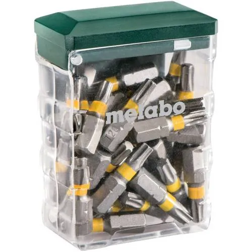 Puntas Metabo T20 Acero Cromo Vanadio 25mm - 25 Unidades