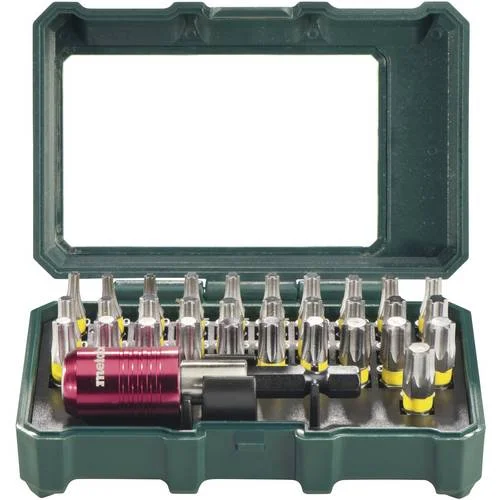 Juego De Puntas Para Atornillador 32 Piezas Metabo 626709